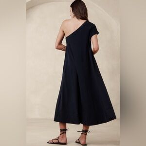 BANANA REPUBLIC ODILE ONE-SHOULDER KNIT DRESS